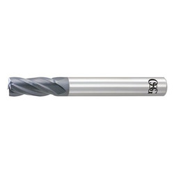 Osg Sq. End Mill,Single End,Carb,1/8" 36040511