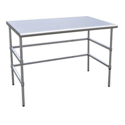 Manufacturer Varies Fixed Work Table,SS,48" W,30" D 4UEL3