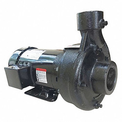 Dayton Centrifugal Pump,3 Ph,208 to 240/480VAC  55JJ36
