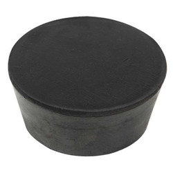 Sim Supply Stopper,Sz 11,48 mm BDia,Black,0,PK7  11-004