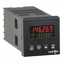Red Lion Controls Counter,2 Line Red/Green Backlight LCD C48CD107