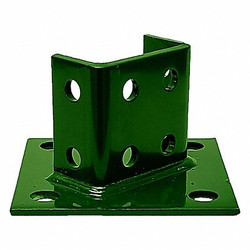 Vast Strut Channel Fitting,Green,1/4 "  V6945GN