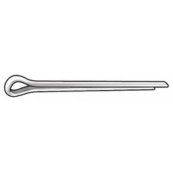 Sim Supply Cotter Pin,5/64 in dia,5/8 in L,PK100  U39350.007.0062