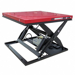 Dayton Scissor Lift Table,3500 lb Load Capacity 60NH64