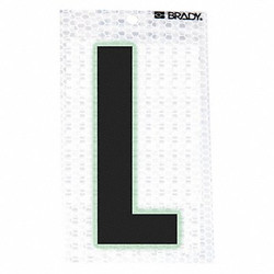 Brady Ultra Reflective Letter,L,PK10  3000-L