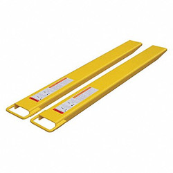 Sim Supply Fork Extension,Yellow,5,000 lb,6" W,PK2  35LU46