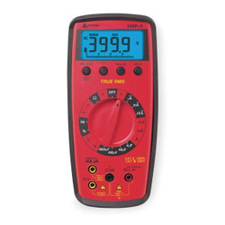 Amprobe Digital Multimeter,750V,10A,40 MOhms 34XR-A
