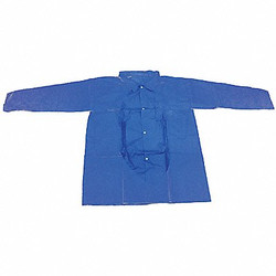 Condor Lab Coat,Blue,Button,2XL,PK30 32KF68