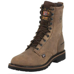 Justin Original Workboots 8-Inch Work Boot,D,10,Brown,PR SE961