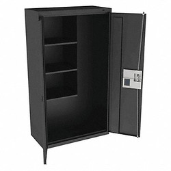 Tennsco Storage Cabinet,64"x36"x18",Black,3Shlv  JAN6618ELBK