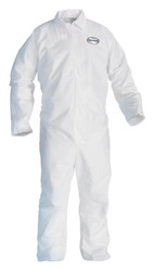 Kimberly-Clark 49004 KleenGuard A20 Coverall, Zipper Front, Disposable XLG Pack of 24