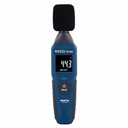Reed Instruments Sound Level Meter,30 to 130 dB Range R1620