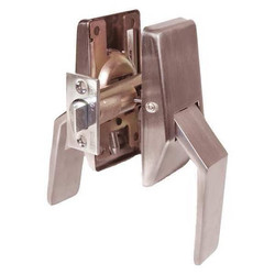 Trimco Quiet Push-Pull Latch,Vertical Mounting 1562ALH-2-52.710CU