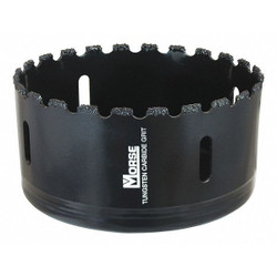 Morse Hole Saw,Diameter:4 3/8",Carbide Grit MHSG70