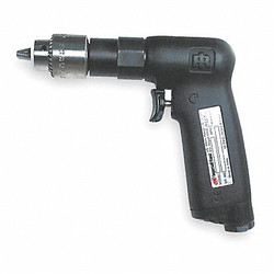 Ingersoll-Rand Drill,Air-Powered,Pistol Grip,1/4 in 1AL1