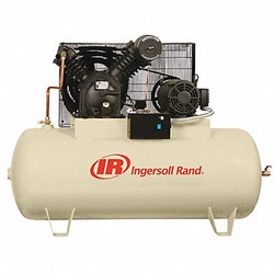 Ingersoll-Rand Electric Air Compressor, 10 hp, 2 Stage 2545E10-V-460/3