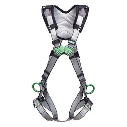 Msa Safety Full Body Harness,V-FIT,M 10194909