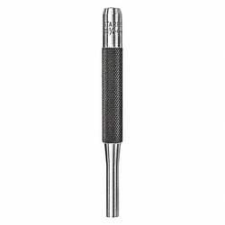 Starrett Drive Pin Punch,4" L,1/4" Tip Size 565G