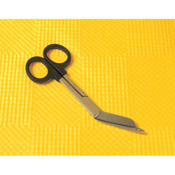 Emi Colorband Scissor,5-1/2 In. L,Blck,Steel 310 BLACK