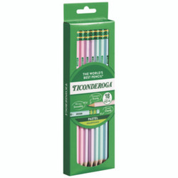 Ticonderoga® PENCIL,SHARPND,18CT,NE X13718