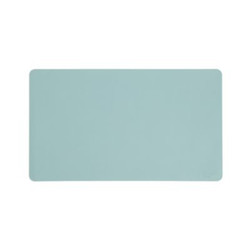 Smead™ Vegan Leather Desk Pads, 23.6" x 13.7", Light Blue 64840
