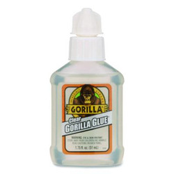 Gorilla® Clear Gorilla Glue, 1.75 oz Bottle 4500102