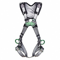 Msa Safety Full Body Harness,V-FIT,XL 10194910