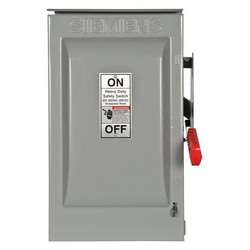 Siemens Safety Switch,600VAC,2PST,60 Amps AC HF262R