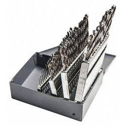 Century Drill & Tool Jobber Drill Bit Index Set,1-60,60 Pc 11061