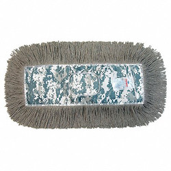 Tough Guy Dust Mop,Green,Cotton/Kevlar/Nylon/Rayon 19N834