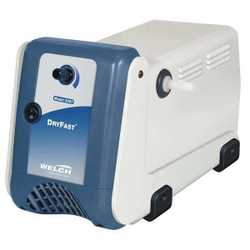 Welch Vacuum Pump,1/5 hp,0.9 cfm, 29.6 in Hg 2034B-01