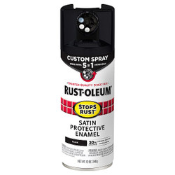 Rust-Oleum Rust Preventative Spray Paint,Satin,12oz 376869