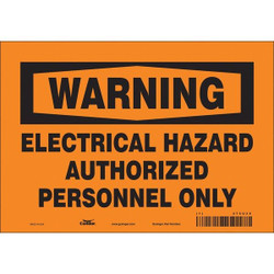 Condor Safety Sign,7 inx10 in,Vinyl 475U36