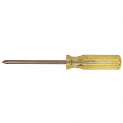 Ampco Safety Tools NonSpark Phillips Screwdriver, #0 S-1098