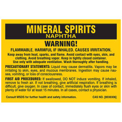 Brady Chemical Label,Polyester,2 In. H,PK25 7287PLS