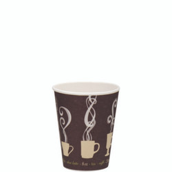 SOLO® CUP,8OZ. DBL WALL PAPER DWTG8ST