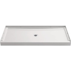 Sterling GUARD+ 36 In. W x 34 In. D Center Drain Shower Pan, White 72301100-0