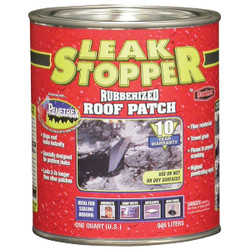 Black Jack Leak Stopper 1 Qt. Rubberized Roof Patch 0318-GA