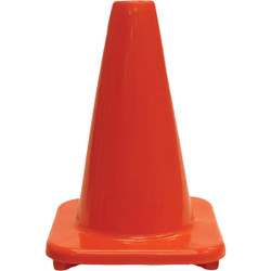 Safety Works Professional 12 In. H. Hi-Vis Orange Safety Cone SWFM12-VPD20