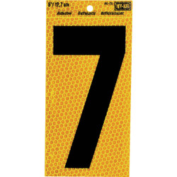 Hy-Ko 5 In. Yellow Reflective Number 7 RV-75/7