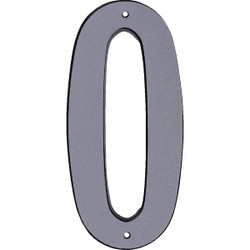 Hy-Ko 4 In. Reflective Plastic Number 0  30650-5