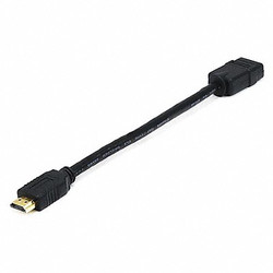 Monoprice HDMI Port Saver, 8Inch, Black 6061