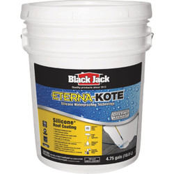 Black Jack Eterna-Kote 5 Gal. Silicone+ Roof Coating 5576-1-30