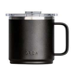 Orca 16 Oz. Black Camper Coffee Mug CP16BK