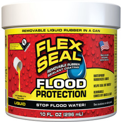 Flex Seal Flood Protection 10 Oz. Liquid Rubber Sealant RLSYELR12