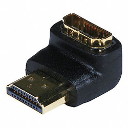 Monoprice Port Saver,M HDMI to F HDMI,90 Deg 3733