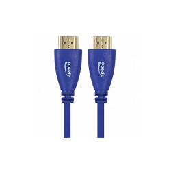 Speco Technologies HDMI Cable,3 ft. L,Blue,Dual SHLD HDVL3