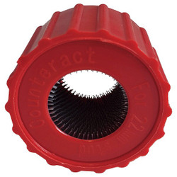 Counteract Stud Brush Replacement,2" L Overall,PK2 SBR22