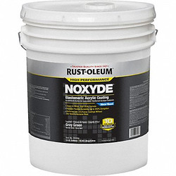 Rust-Oleum Elastomeric Acrylic,Gray Green,5gal,Pail 283094