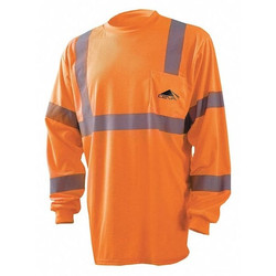 Occunomix Long Sleeve Orange Shirt,Ceva Logo,4XL LUX-LSETP3B-O4X-CEVA_06